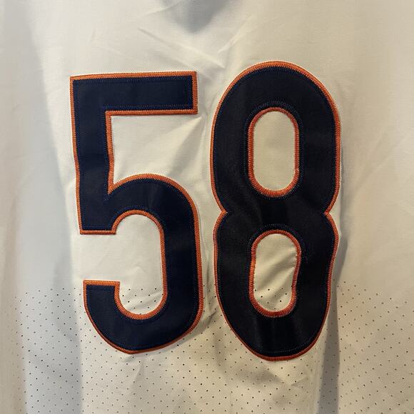 Nike On Field Chicago Bears Roquan Smith #58 Jersey Men’s Size 48 Large Stitched - Picture 12 of 12